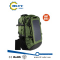 Army Green Polyester Hiking Solar Backpack 6.5W 6V Solar Bag